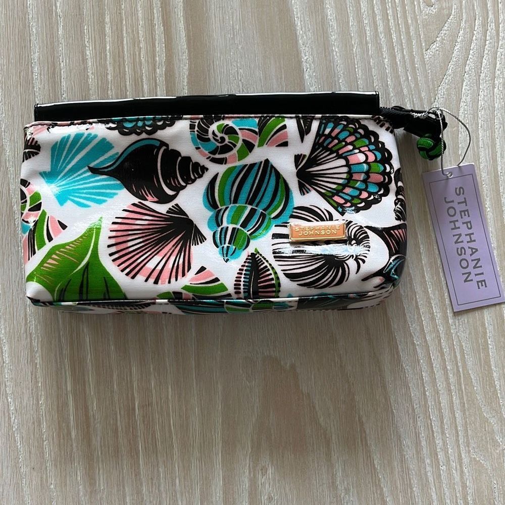 Stephanie Johnson Cosmetic Pouch New